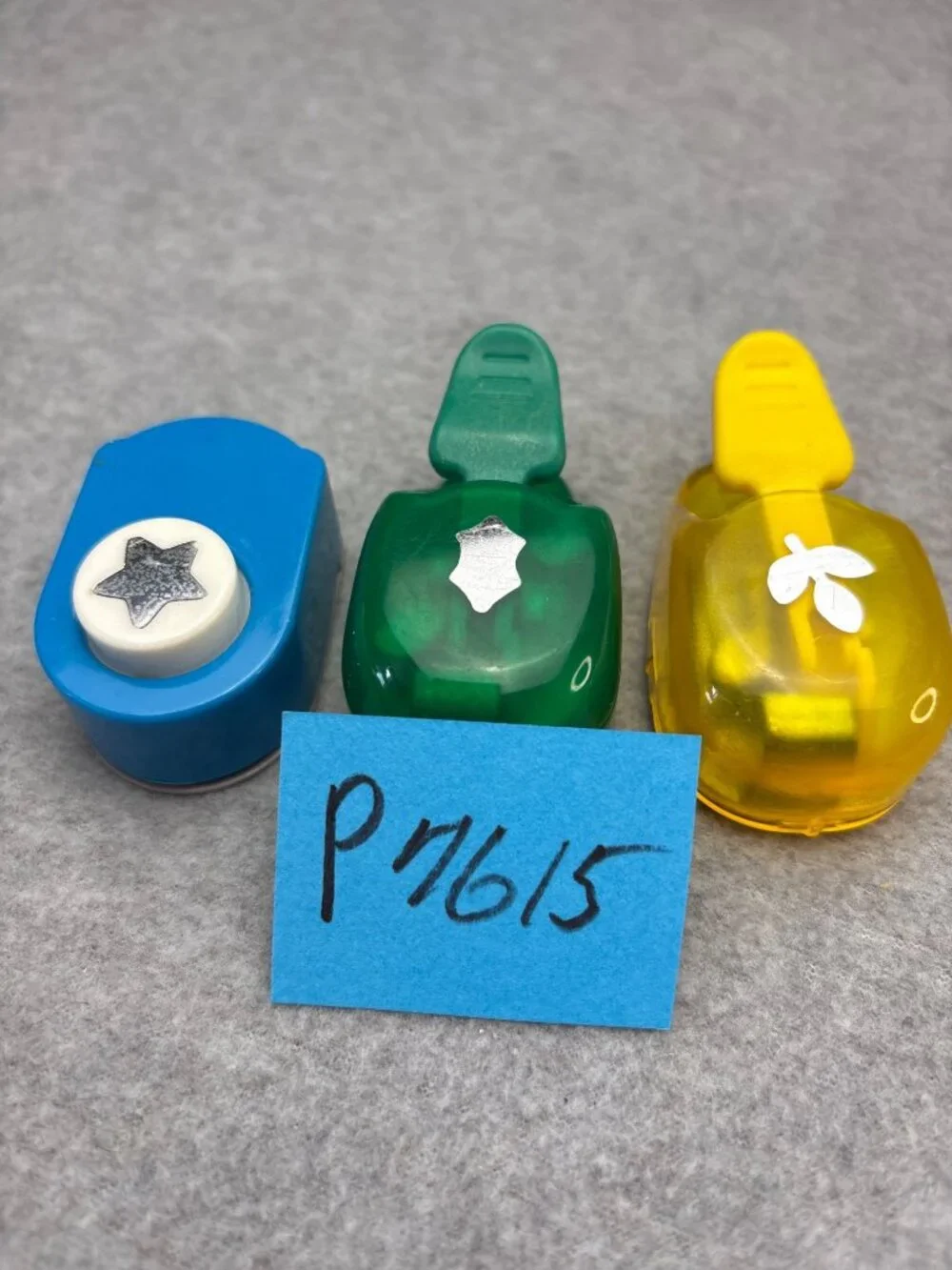 Set Mini Paper Punches Star Shield Leaf Shapes for Scrapbooking